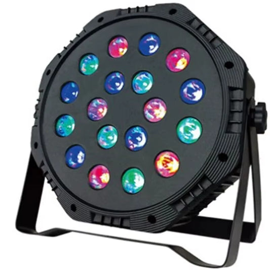 RGB LED Stage Light 36LED DMX512 Sound Activated Par Lighting Strobe Disco DJ Uplight Party Wedding Christmas Club Event EU Plug