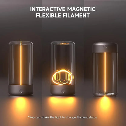 Portable Quantum Wire Ambient Magnetic Light Type-C Charging, Eye Protection Function, Bedroom, Study, Camping, Christmas Gift